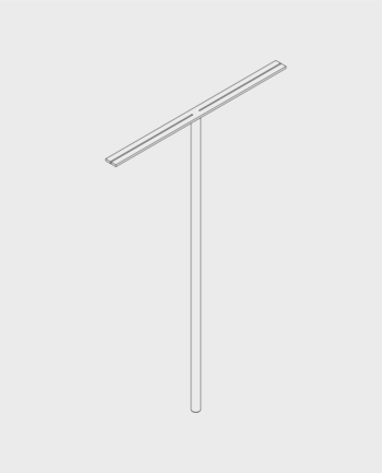 TOP X-Stabkralle flach