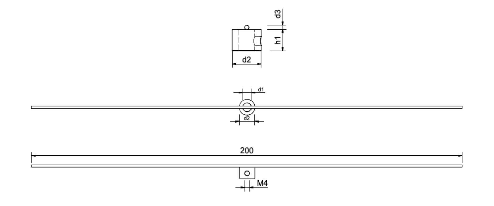 Top T-Kralle Zeichnung