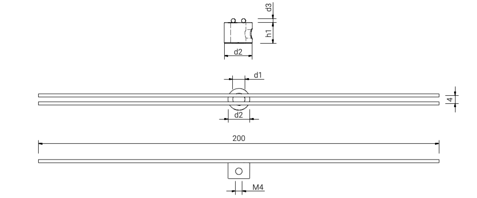 Top X-Kralle Zeichnung