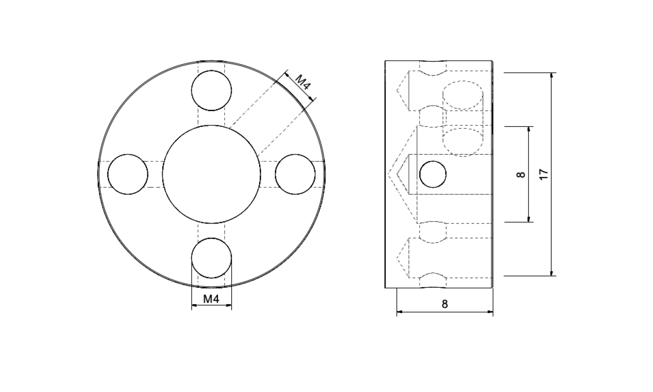 Zeichnung X-Flexkralle