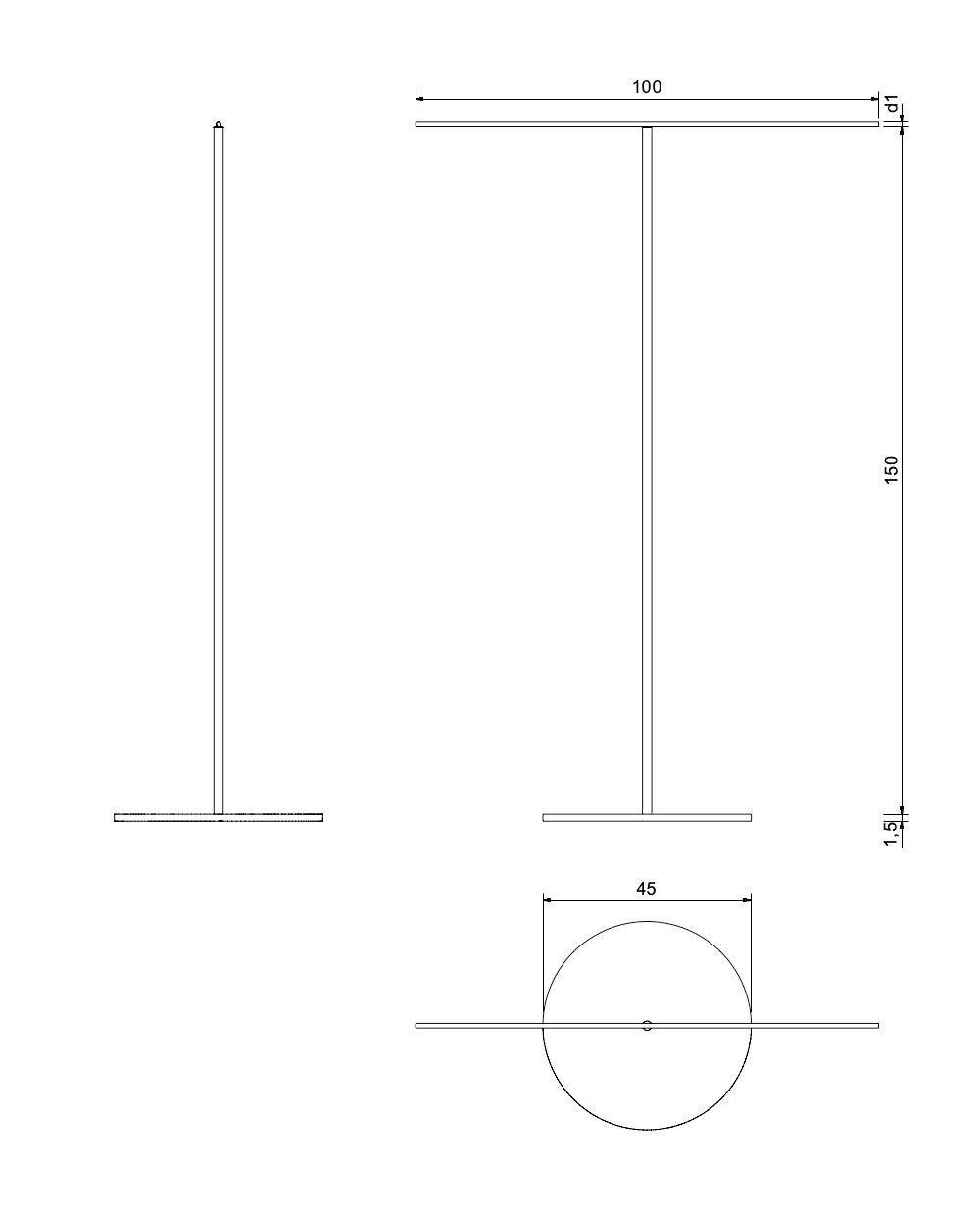 Mono - Kralle Zeichnung