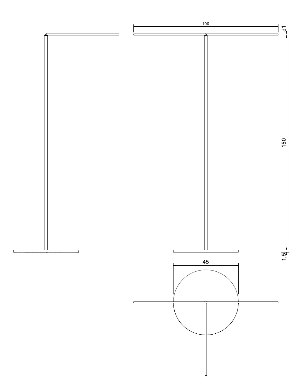 Mono - Kralle Zeichnung