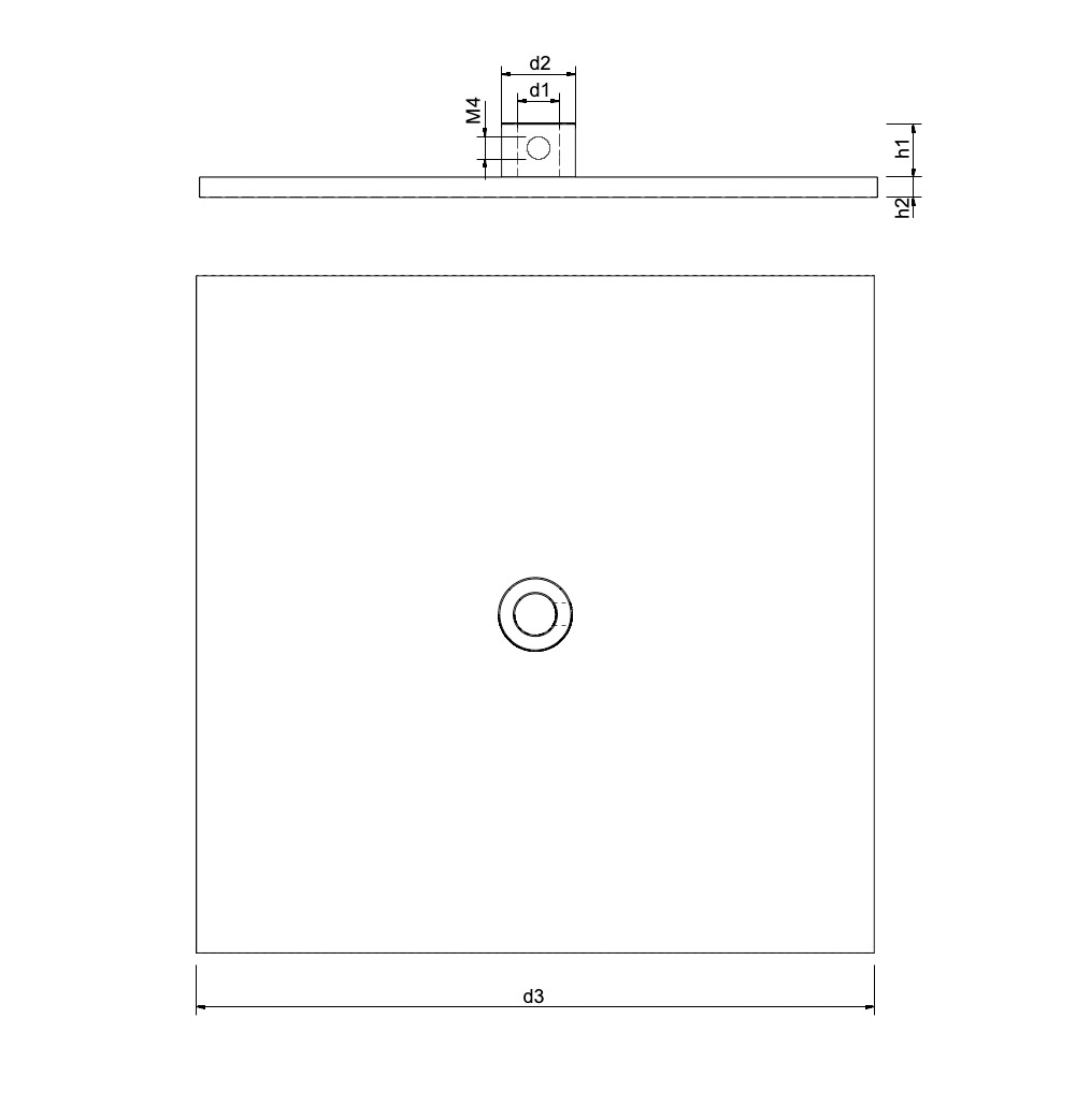 Top Tablar Zeichnung